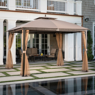 Transform Your Patio into a Private Oasis with Pergolas and Gazebos