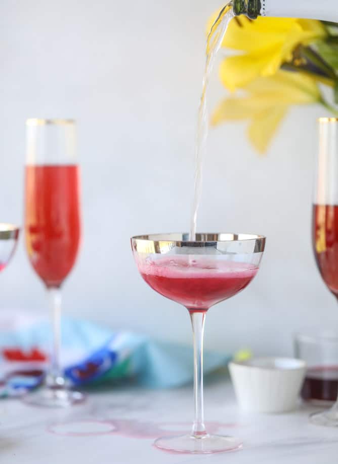 Rose Hibiscus Mimosas 